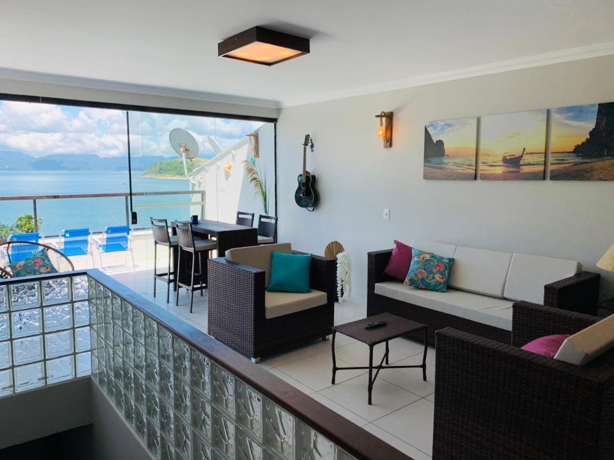 Lindo Duplex Pe Na Areia Com Praia Privativa Caraguatatuba Exterior photo